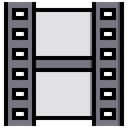 Movie Clip Clip Movie Reel Icon