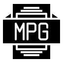 Mpg File Type Icon