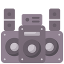 Artboard Music System Speaker Icon