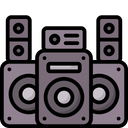 Artboard Music System Speaker Icon
