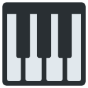 Musical Keyboard Piano Icon