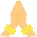A A Namaste Namaskar Icon