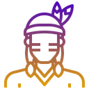 Native American Man Icon