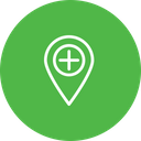 Navigation Location Mark Icon