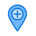 Navigation Location Mark Icon