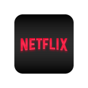 Netflix Logo Icon - Download in Flat Style