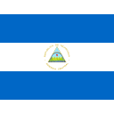 Nicaragua Flag Country Icon
