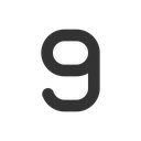Nine Number Icon