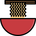 Noodle Bowl Chopsticks Icon