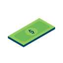 Note Currency Dollar Icon