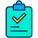 Clipboard Approved Check Icon