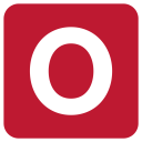 O Button Blood Icon