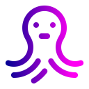 Octopus Sea Animal Icon