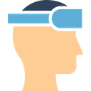 Head Mounted Display Head Mounted Device Virtual Reality Icon