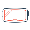 Oculus Glass Spectacles Icon