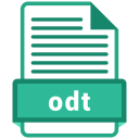 Odt Format File Icon