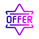 Offer Badge Star Icon