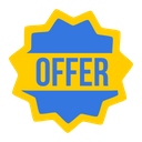 Offer Discount Label Icon