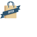 Offer Ribbon Carry Icon