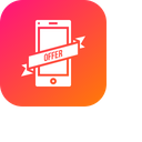 Offer Ribbon Mobile Icon