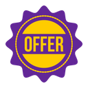 Offer Sale Shop Icon