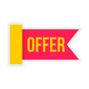 Offer Tag Label Icon