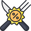 Offers Food Discount Discount On Food Icon