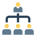 Office, Company, Corporate, Culture, Hierarchy, Leader, Structure Icon
