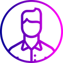 Office, Employee, Person, User, Avatar, Man, Businessman Icon