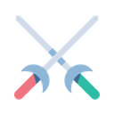 Olympics Game Fencing Icon