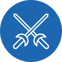 Olympics Game Fencing Icon
