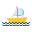 Olympics Game Sailing Icon