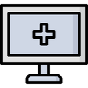 Online Aid Online First Aid Medical Aid Icon