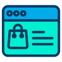 Bag Ecommerce Online Icon