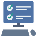 Online Marketing Questionnaire Poll Icon