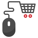 Mouse Cart Shopping Icon