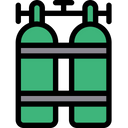 Scuba Oxygen Oxygen Tank Cylinder Icon