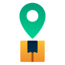 Location Package Delivery Icon