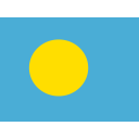 Palau Flag Country Icon