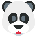 Panda Face Wild Icon