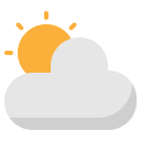 Cloud Sun Cloudy Icon