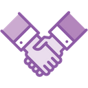 Partnership Deal Handshake Icon