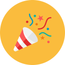 Party Poppers Icon
