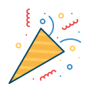 Party Popper Decoration Icon