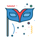 Party Mask Halloween Icon
