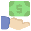 Donation Support Money Icon