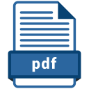 Pdf Format File Icon