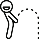 Pee Pis Urinating Icon