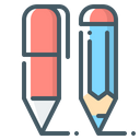 Pencil Pen Tools Icon