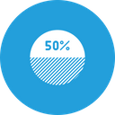 Percentage Performance Report Icon
